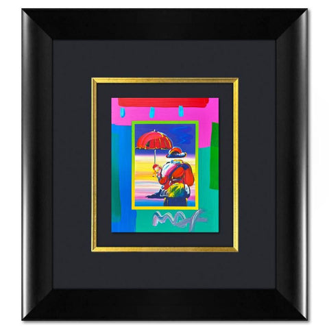 Peter Max - "Umbrella Man on Blends" - 1