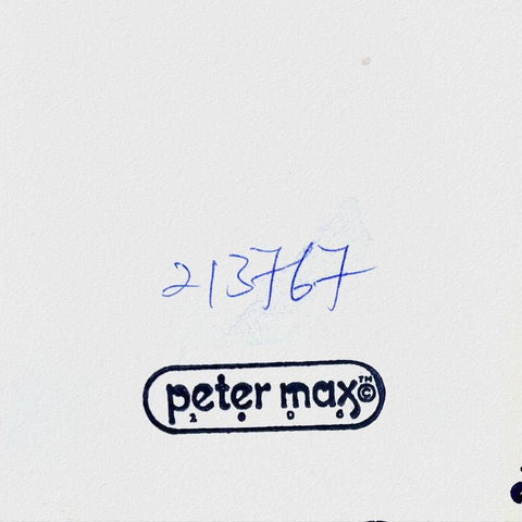 Peter Max - "Better World" - 2