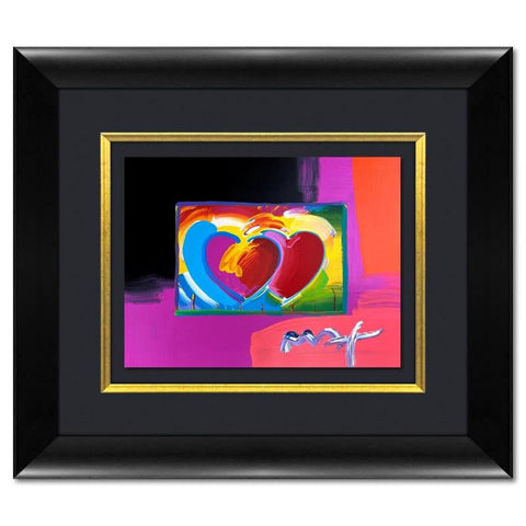 Peter Max - "2 Hearts" - 1