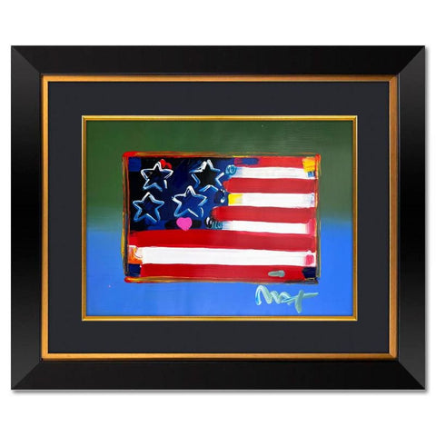 Peter Max - "Flag" - 1