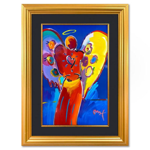 Peter Max - "Angel with Heart" - 1