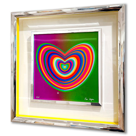 Ron Agam- Agamograph "Heart" -2