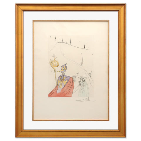 Salvador Dali - "The Sacred Love of Gala" - 1