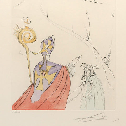 Salvador Dali - "The Sacred Love of Gala" - 2