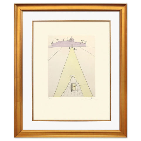 Salvador Dali - "God, Time, Space and the Pope" - 1