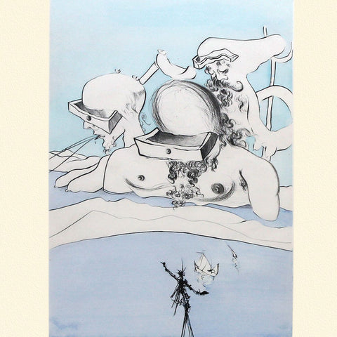 Salvador Dali - "Flung Out Like a Cigarette Butt" - 2