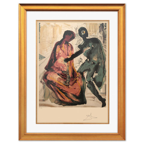 Salvador Dali - "Anthony and Cleopatra" - 1
