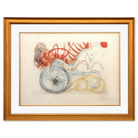 Salvador Dali - "Elijah and the Chariot" - 1