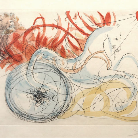 Salvador Dali - "Elijah and the Chariot" - 2