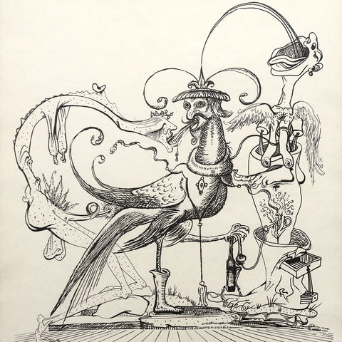 Salvador Dali - "Les Songes Drolatiques de Pantagruel" - 2