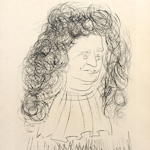 Salvador Dali - "Le Portrait de La Fontaine" - 2