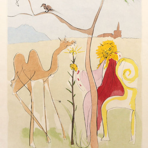 Salvador Dali - "The Lion's Court" - 2