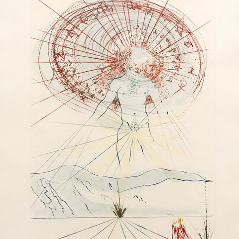 Salvador Dali - "The Bridegroom Leaps upon the Mountains" - 2