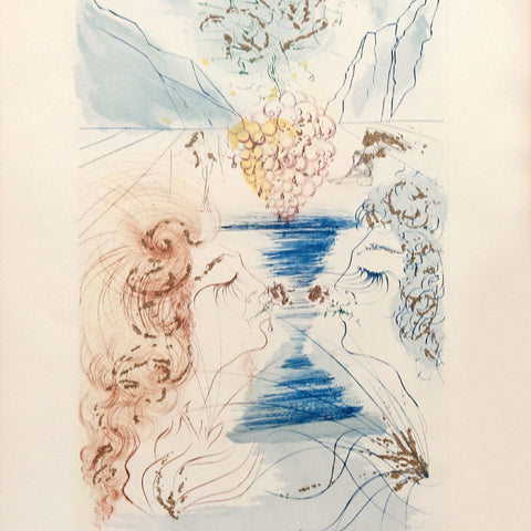 Salvador Dali - "The Kiss" - 2