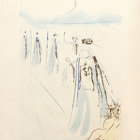 Salvador Dali - "The King's Train" - 2