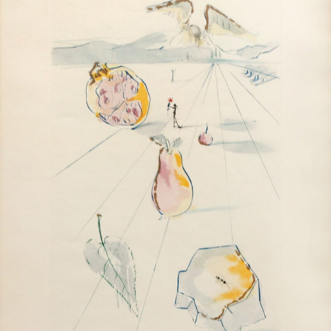 Salvador Dali - "The Fruits of the Valley" - 2