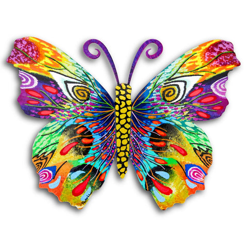 Patricia Govezensky- Original Painting on Cutout Steel "Butterfly"
