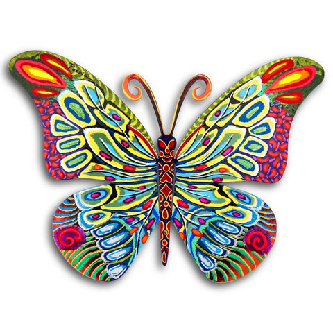 Patricia Govezensky- Original Painting on Cutout Steel "Butterfly"