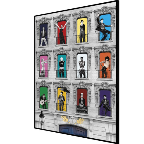 Patrick Rubinstein - "Famous People in the Windows" - 2