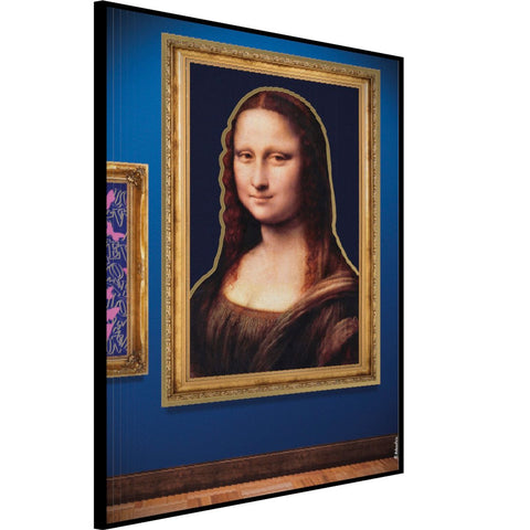 Patrick Rubinstein - "Mona Chewing Her Gum" - 2
