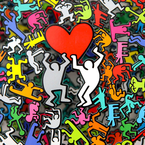 Patricia Govezensky- Three-layer cutout metal and sculpted wood mixed media "Dancers" -4