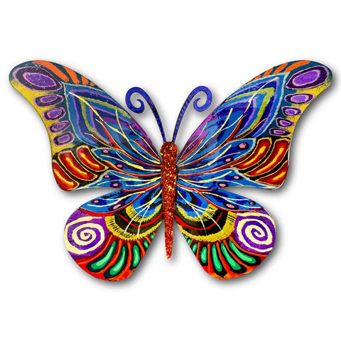 Patricia Govezensky- Original Painting on Cutout Steel "Butterfly"