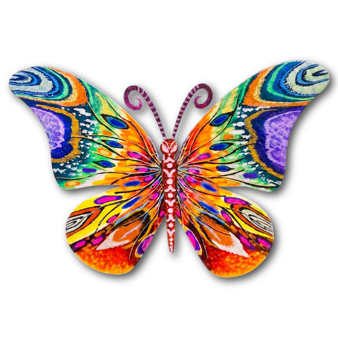 Patricia Govezensky- Original Painting on Cutout Steel "Butterfly"