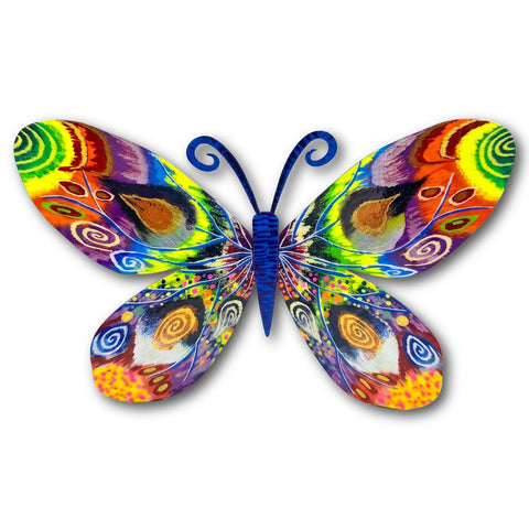 Patricia Govezensky- Original Painting on Cutout Steel "Butterfly"