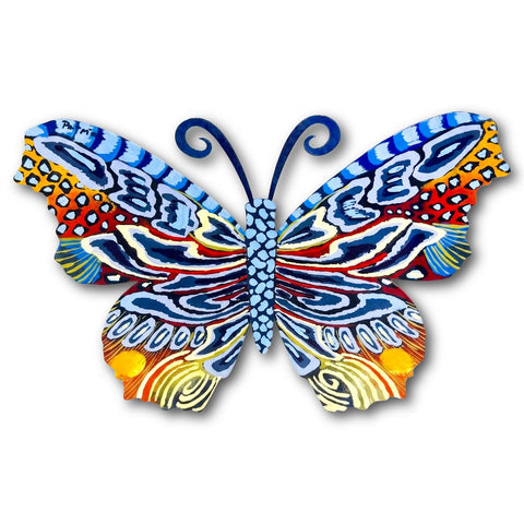 Patricia Govezensky- Original Painting on Cutout Steel "Butterfly"