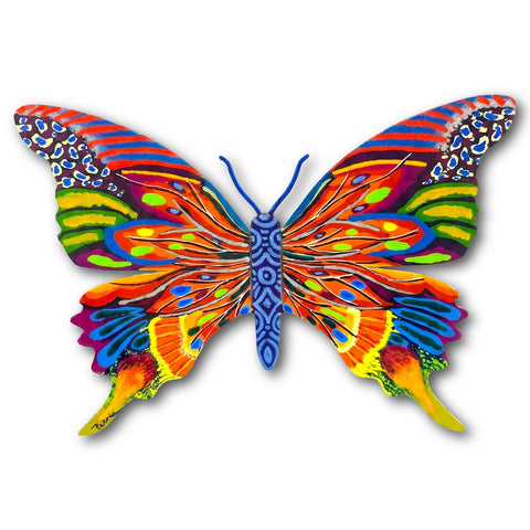 Patricia Govezensky- Original Painting on Cutout Steel "Butterfly"