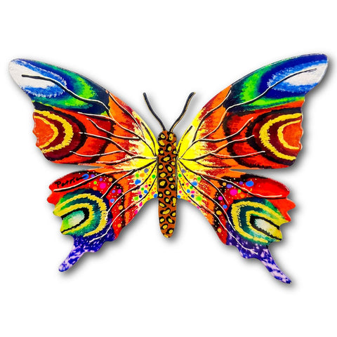 Patricia Govezensky- Original Painting on Cutout Steel "Butterfly"