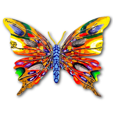 Patricia Govezensky- Original Painting on Cutout Steel "Butterfly"