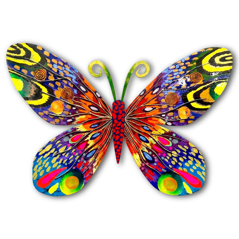 Patricia Govezensky- Original Painting on Cutout Steel "Butterfly"