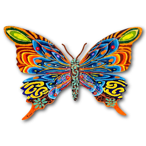 Patricia Govezensky- Original Painting on Cutout Steel "Butterfly"