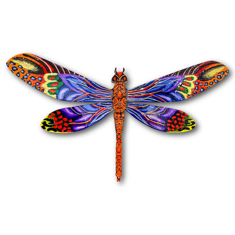 Patricia Govezensky- Original Painting on Cutout Steel "Butterfly"
