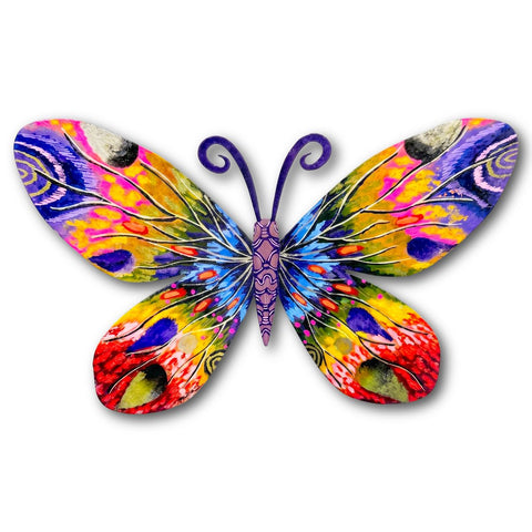 Patricia Govezensky- Original Painting on Cutout Steel "Butterfly"