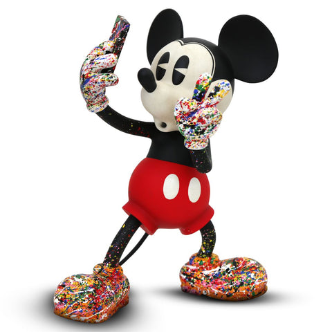 Mr. Brainwash- Acrylic on Resin Sculpture "Selfie Mickey, 2026"