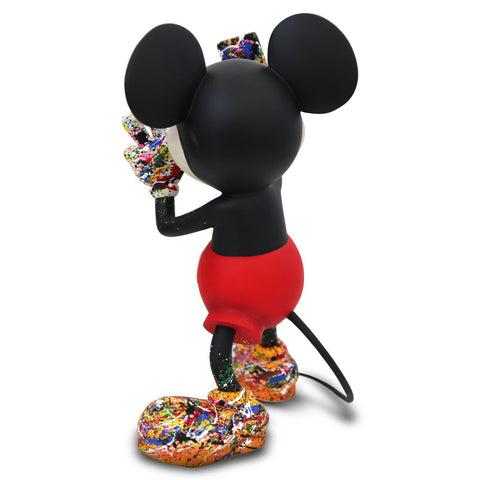 Mr. Brainwash- Acrylic on Resin Sculpture "Selfie Mickey, 2026" -3