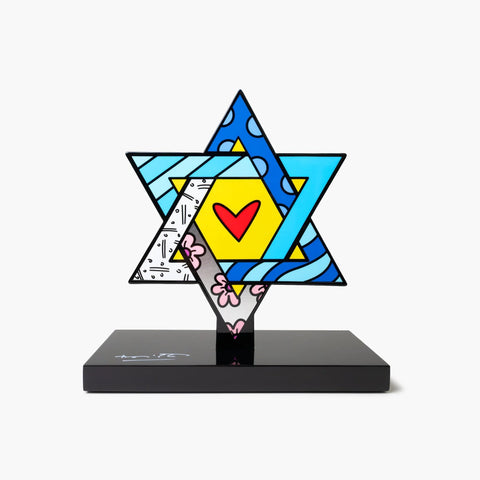 Star Of David (Black Base)