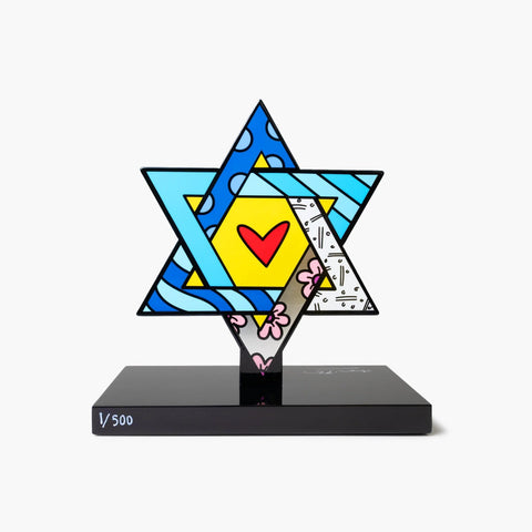 Star Of David (Black Base)