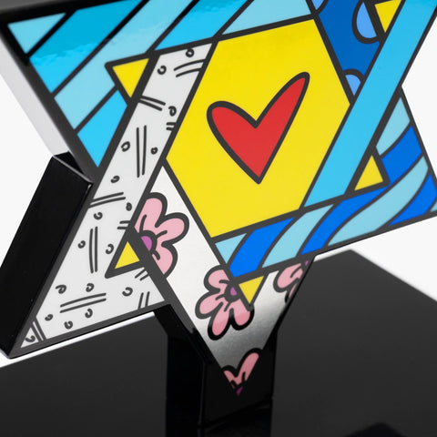 Star Of David (Black Base)