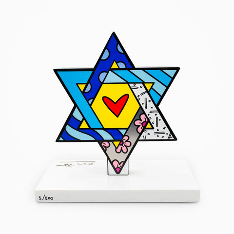 Star Of David (White Base)