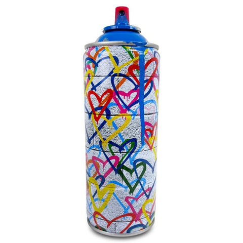 Hearts Spray - CYAN