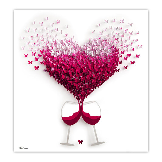 Two Glasses, One Heart
