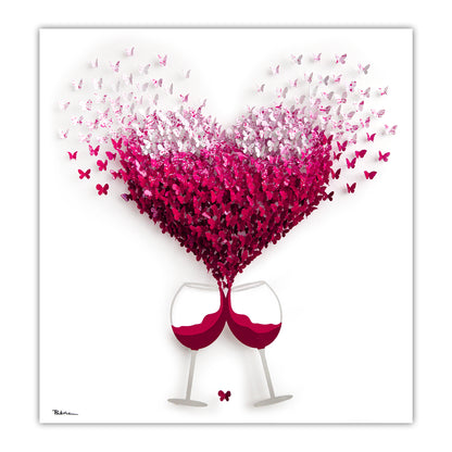 Two Glasses, One Heart
