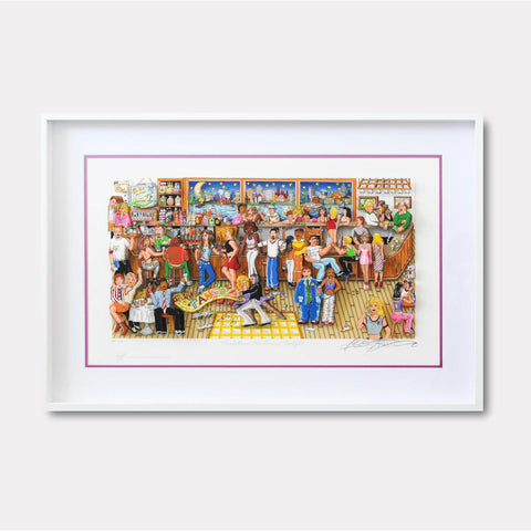 Manhattans, Martinis and Moonlight - Gol Art