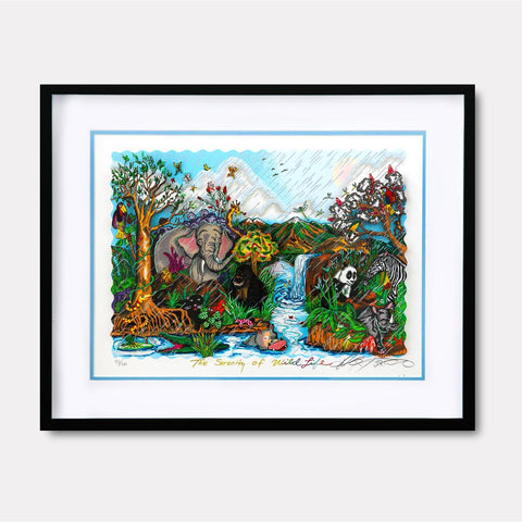 The Serenity Of The Wildlife - Gol Art