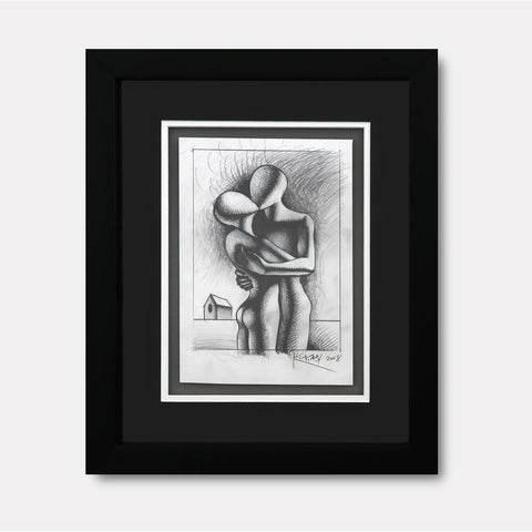 The Kiss That Held - Gol Art