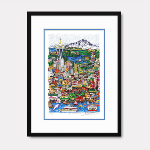 Hello Seattle - Gol Art