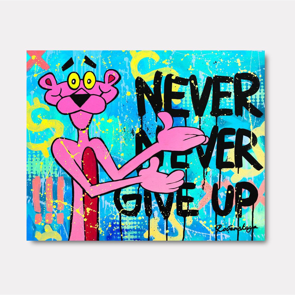 Never Give Up - Gol Art